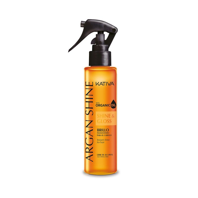 Brillo Capilar Kativa Argan Shine Envase 120 mL