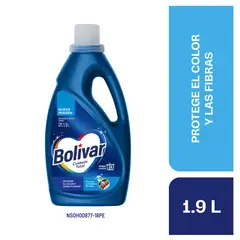BOLIVAR - Detergente Líquido Bolívar Cuidado Total Botella 1.9 L
