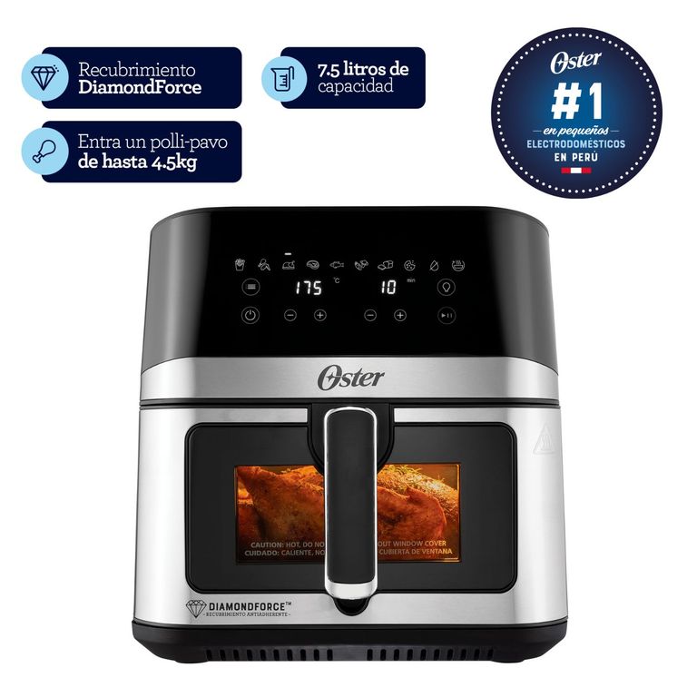 Freidora de Aire Digital Oster 7.5L Vent