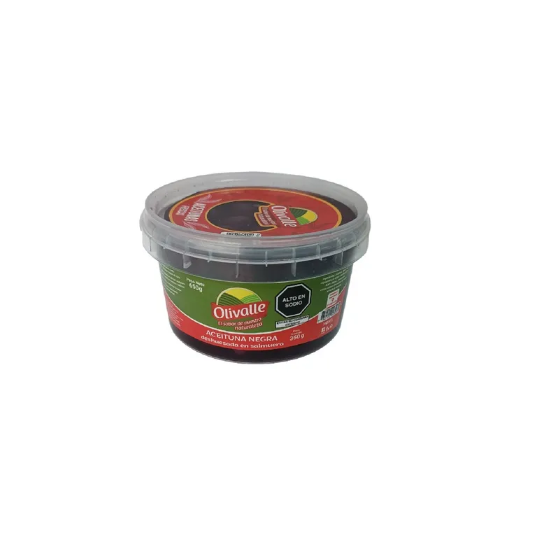 Aceituna Negra Deshuesada Olivalle Envase 350 g
