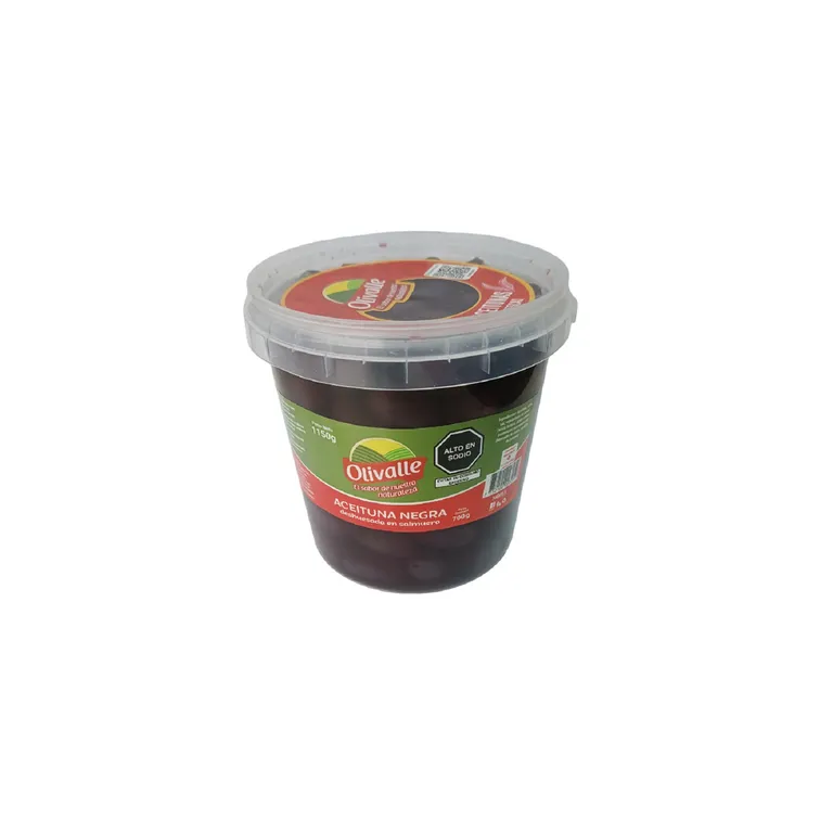 Aceituna Negra Deshuesada Olivalle Envase 700 g