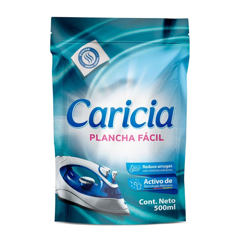 Líquido Plancha Fácil Caricia Doypack 500 mL