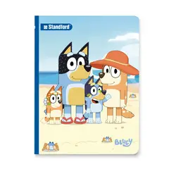 STANDFORD - Cuaderno Deluxe 80Hj Bluey Inicial 1X1 Un