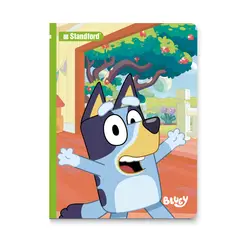 STANDFORD - Cuaderno Deluxe 80Hj Bluey Kinder 2X2 Un