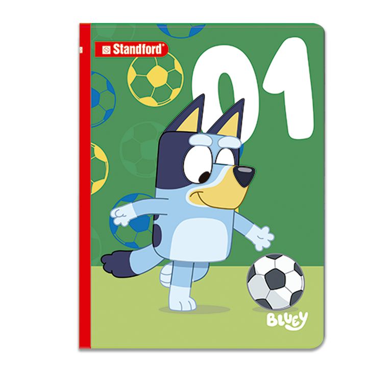 Cuaderno Standford Bluey 80 Hojas