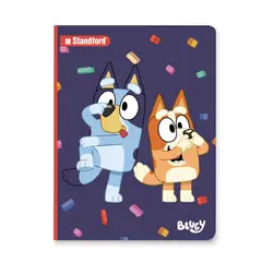 STANDFORD - Cuaderno Deluxe 80Hj Bluey T Max Somb