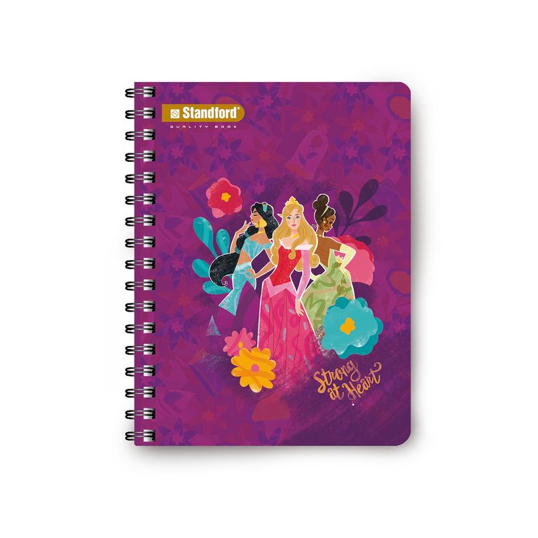Cuaderno Anillado A4 Cuadriculado Quality Disney 160 Hojas