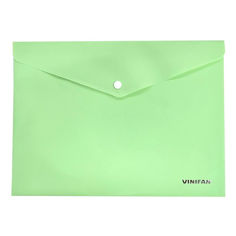 Sobre Vinifan Con Broche Verde Pastel