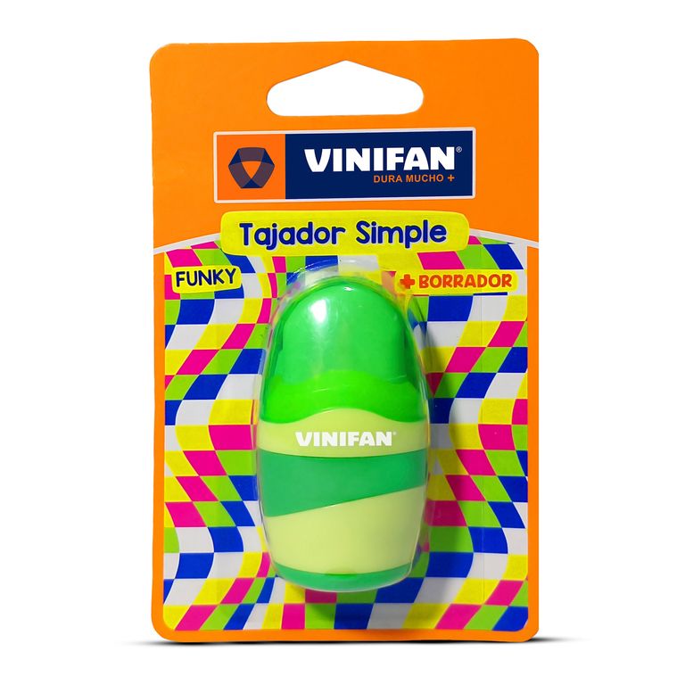 Tajador Vinifan Simple Funky Con Borrador