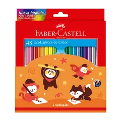 FABER CASTELL - Colores Faber Castell Ecológicos Empaque 48 Und