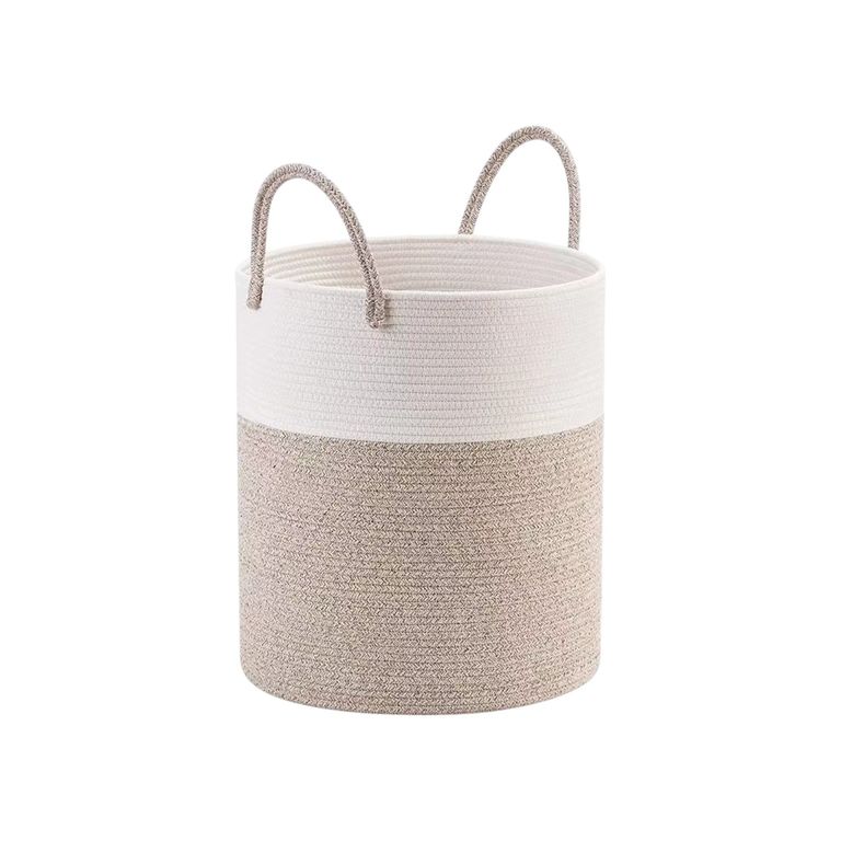 Canasto con Asa Bicolor