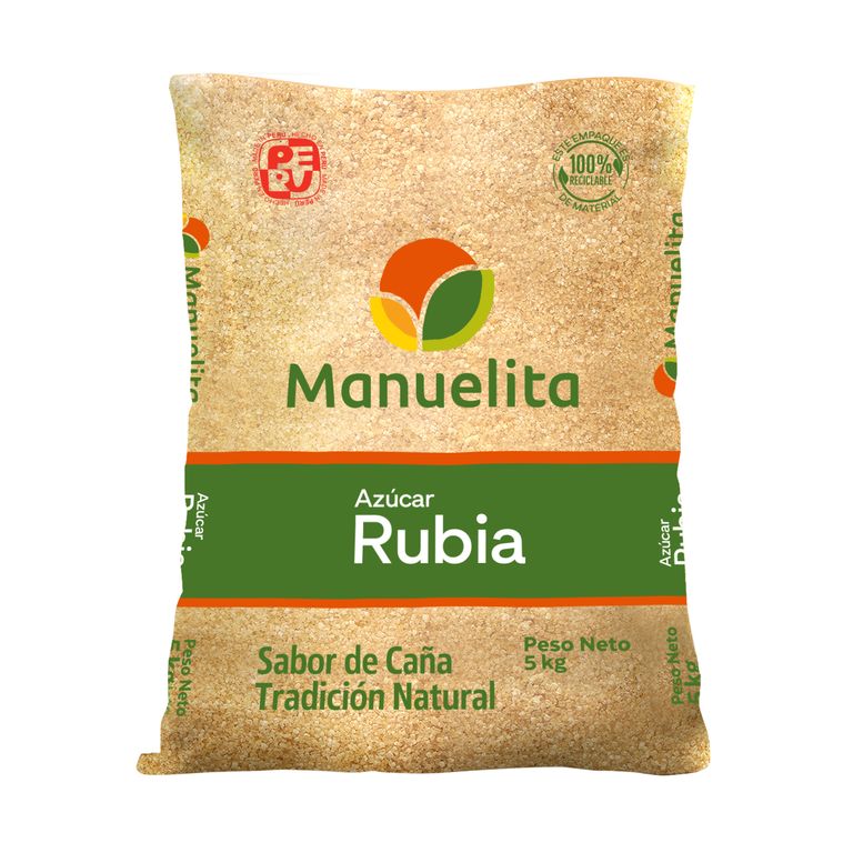Azúcar Rubia Manuelita Bolsa 5 Kg