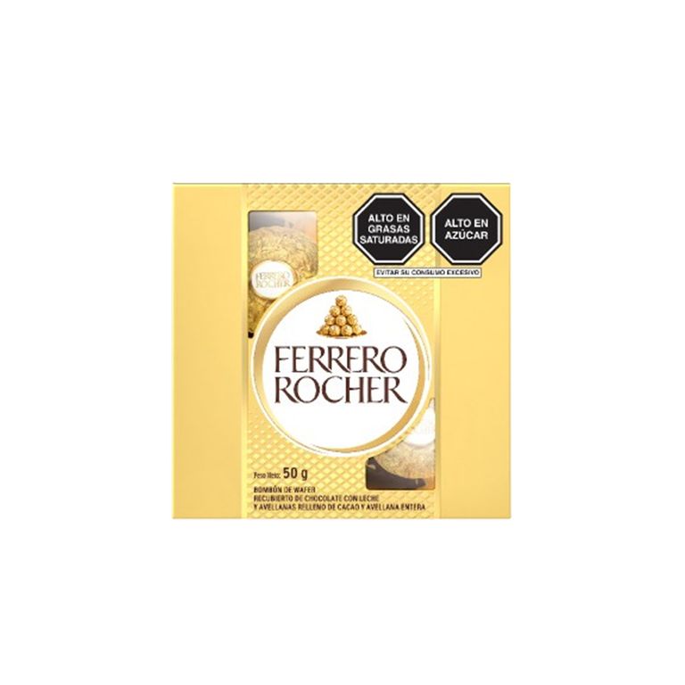 Bombones Ferrero Rocher Caja 50 g