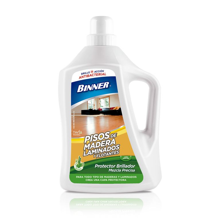 Protector Brillador Binner Pisos Madera Laminados Envase 1.9 L