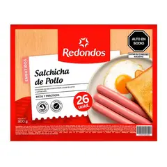 REDONDOS - Salchicha de Pollo Redondos Empaque 900 g