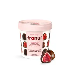 FRANUI - Bombones de Chocolate Amargo Franuí Pote 150 g