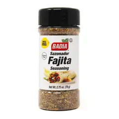 BADIA - Sazonador para Fajitas Badia Envase 78 g