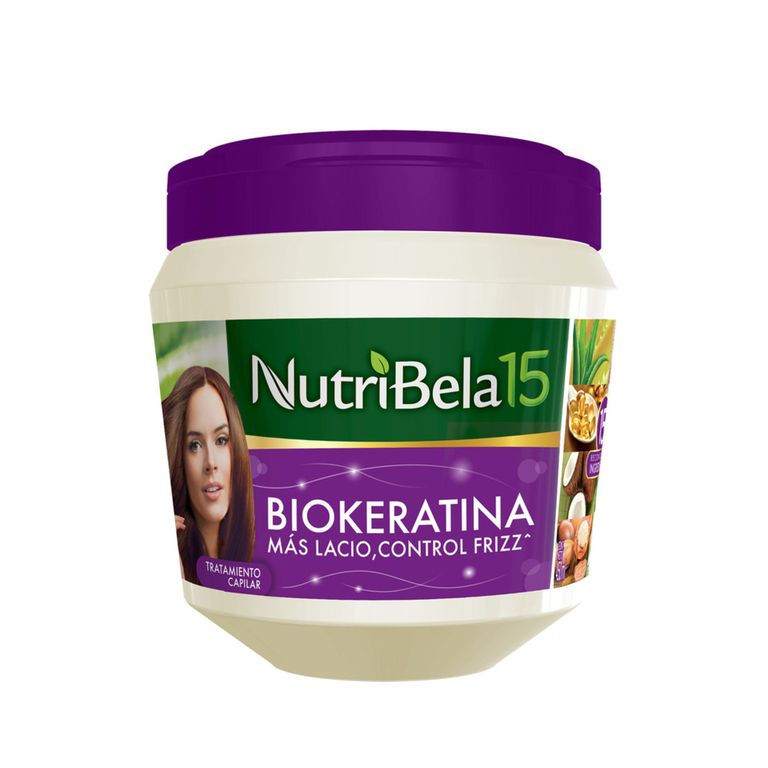 Crema Capilar Nutribela Biokeratina Envase 450 mL