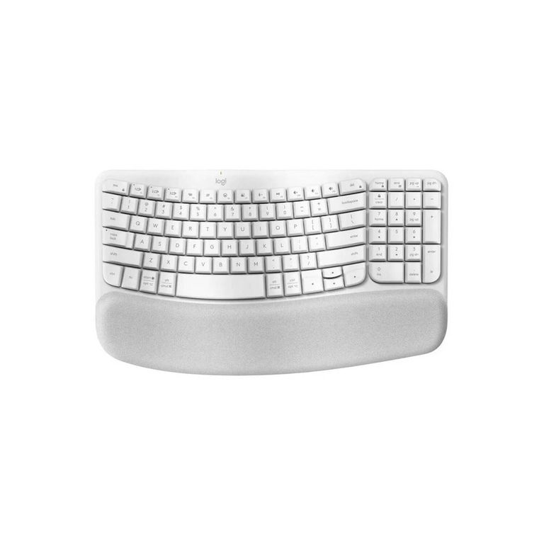 Teclado Logitech Ergo Wave Bt Blanco