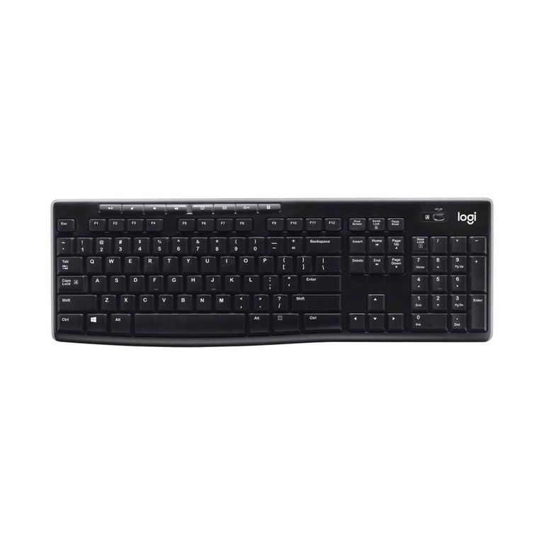 Teclado Logitech K270 Negro