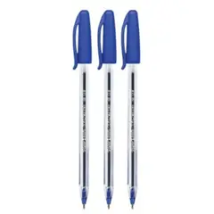 PAPER MATE - Lapiceros Paper Mate InkJoy Punta Fina Azul Empaque 3 Und
