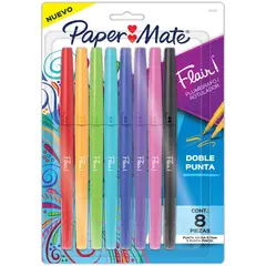PAPER MATE - PAPER MATE FLAIR DO PTA FINA PINCEL X8UN