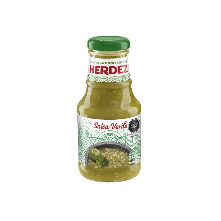 Salsa Verde Herdez Envase 240 g