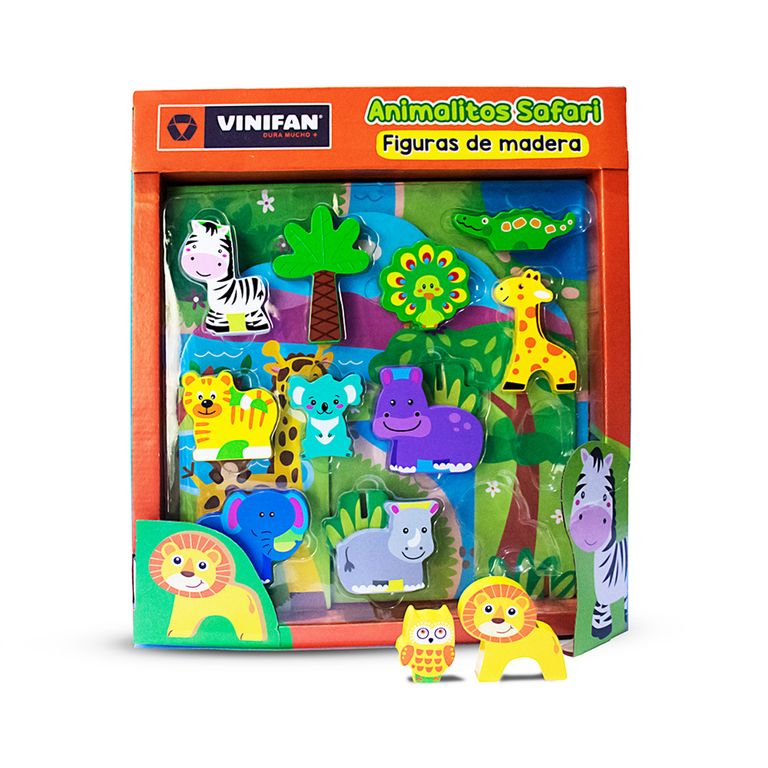 Juego Didáctico Vinifan Safari 15 Piezas