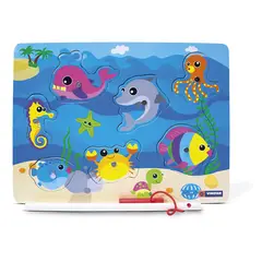 VINIFAN - Rompecabezas Vinifan con Imán Pesca 8 Piezas