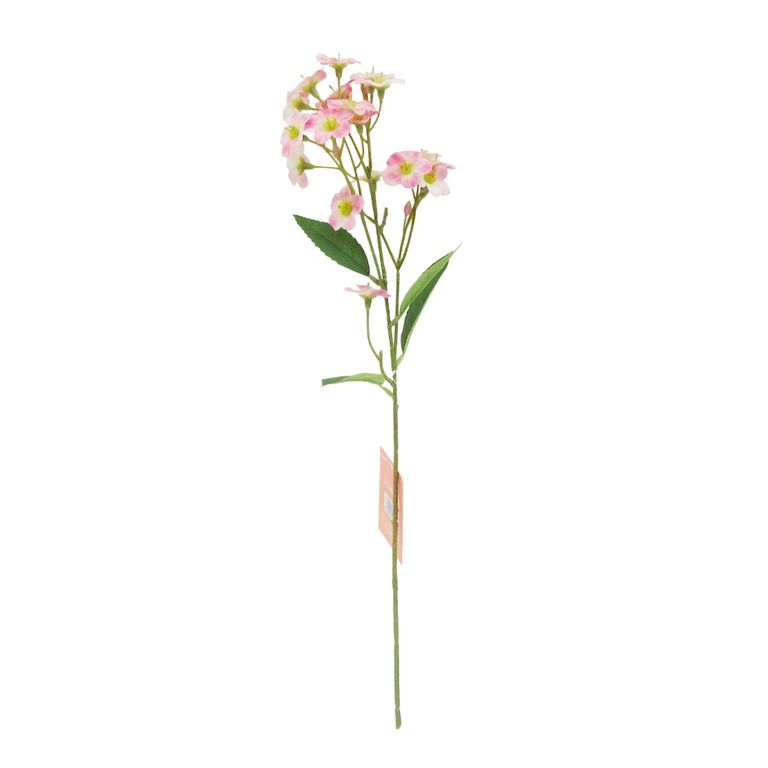 Flor Artificial Rosada 49Cm