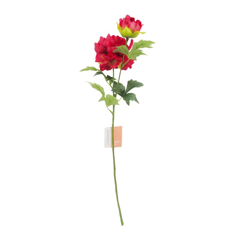 Flor Artificial Roja 63Cm