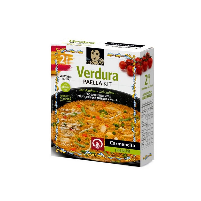Kit para Paella Carmencita Verdura Caja 266 g
