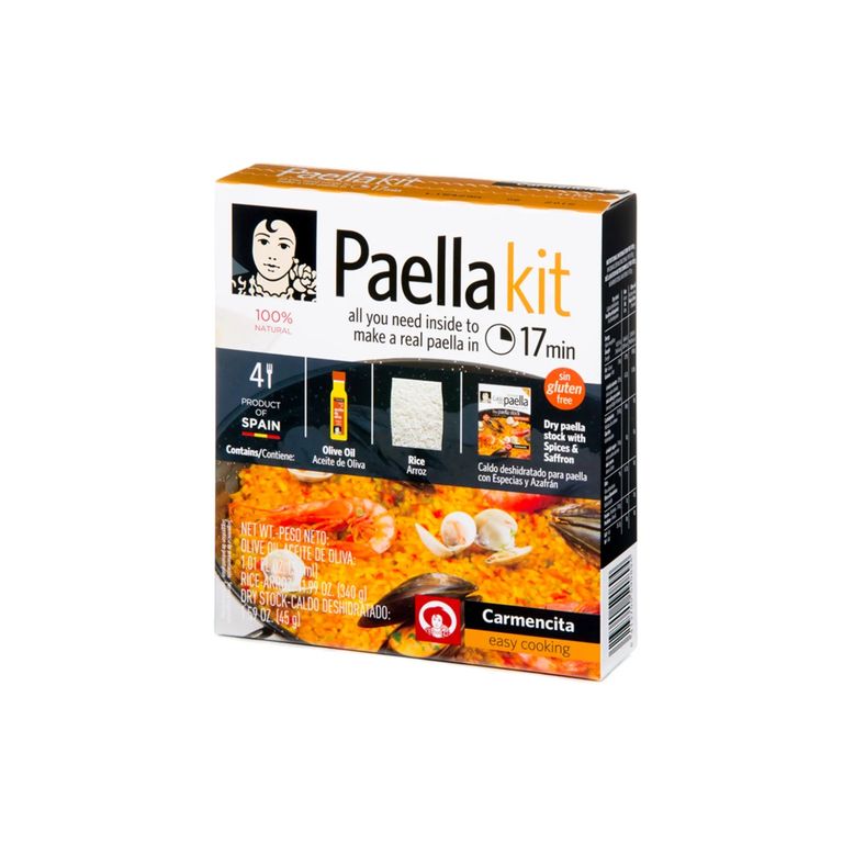 Kit Paella de Mariscos Carmencita Caja 490 g