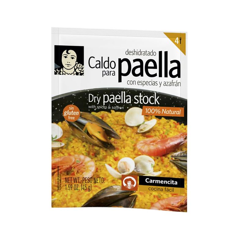 Caldo Deshidratado Carmencita Mariscos Bolsa 50 g