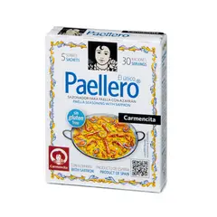 CARMENCITA - Sazonador Paellero con Azafrán Caja 5 Und