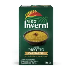 INVERNI - Arroz  Inverni Risotto Carnaroli  Caja 1 kg