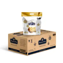 BLANCA FLOR - Caja x 6 Panetón Blanca Flor Bolsa x 900 g