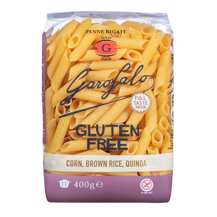 Pasta sin Gluten Garofalo Penne Rigate Bolsa 400 g