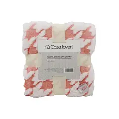 CASA JOVEN - Manta Sherpa Jacquard