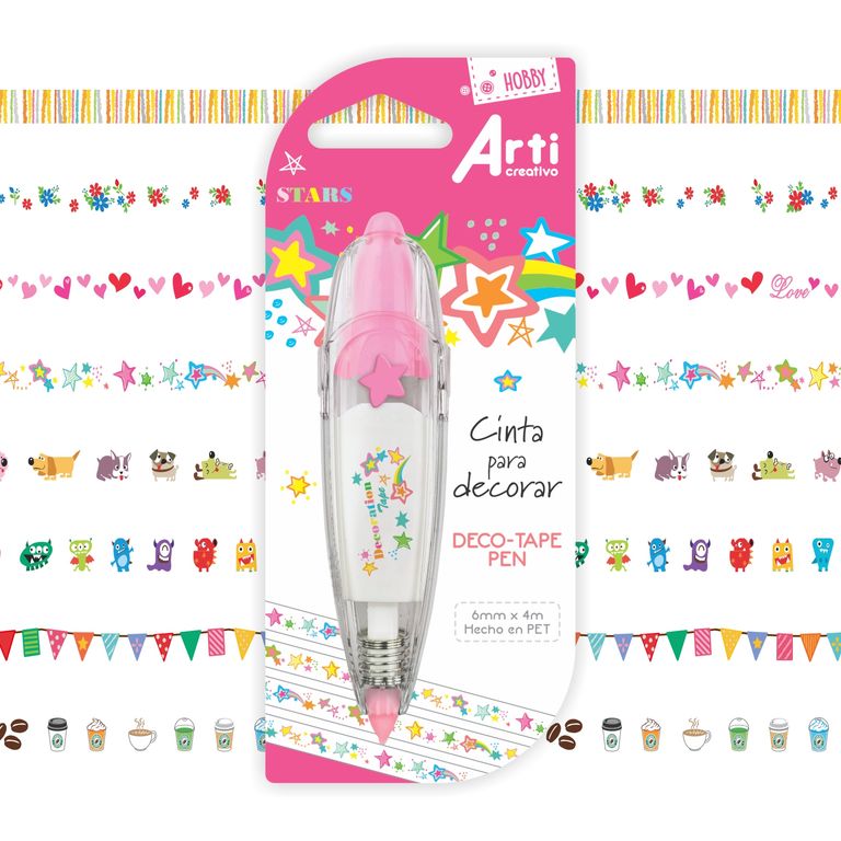 Cinta Decorativa Arti Creativo 6mm x 4m