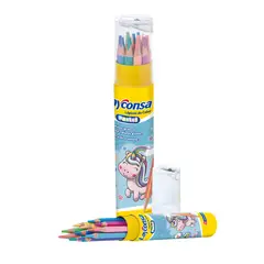 LAYCONSA - Colores Pastel Layconsa Triangular Estuche 12 Und