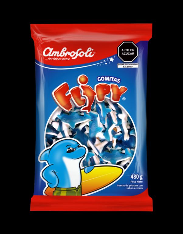 Gomitas  Ambrosoli Flippy  Bolsa 480 g