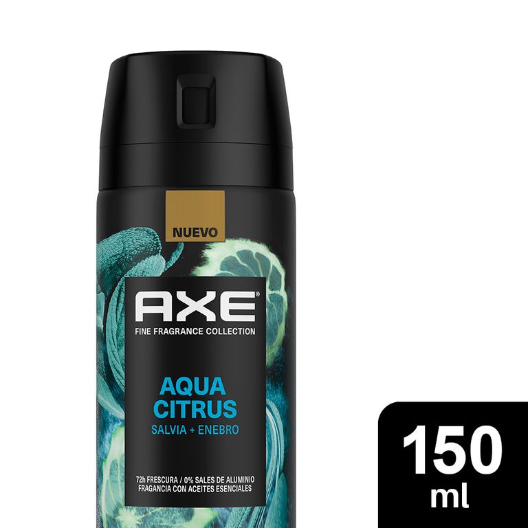 Desodorante en Spray Axe Aqua Citrus Envase 150 mL