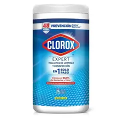 CLOROX - Toallitas Desinfectantes Canister Fresh Pote 75 und