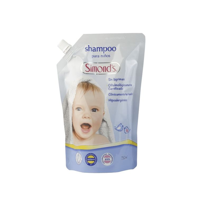 Shampoo Bebé Simonds Neutro Doypack 750 mL