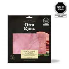 OTTO KUNZ - Jamón Glase a la Miel Otto Kunz Empaque 200 g