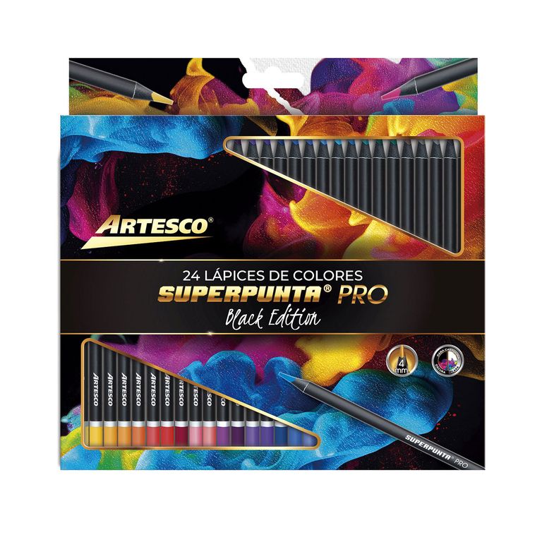 Colores Artesco Superpunta Pro Empaque 24 Und