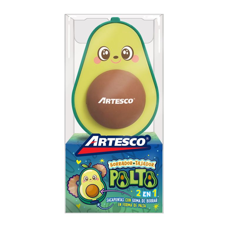 Borrador + Tajador Artesco Diseño Palta