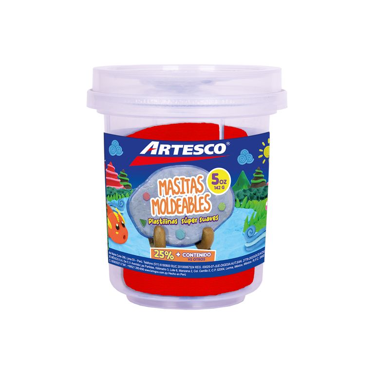 Masita Blanda Artesco Color Rojo Envase 142 g