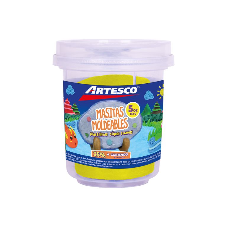 Masita Blanda Artesco Color Amarillo Envase 142 g